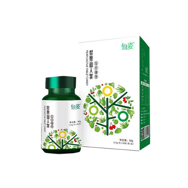 仙姿梨果仙人掌压片糖果